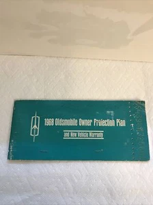1968 Oldsmobile Owner Protection Plan New Vehicle Warranty Protect O Plate - Picture 1 of 12