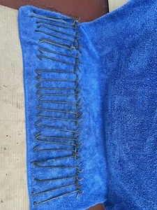 Gebrauchte Lochwand Haken Sortiment Kit Aufbewahrung Geschäft Garage Organisation Werkzeuge Aufhänger - Bild 1 von 3