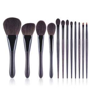 Makeup Brush Set Brush 12Pcs Blush Foundation Highlighter Shadows Brow Kit Tools - Picture 1 of 12