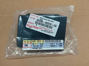 OEM TOYOTA HIGHLANDER/HV COIN BOX 55450-0E070-C0 FITS 2020-2024 BLACK - Picture 1 of 3