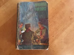 Manual para niños de Boy Scouts of America 1948 páginas perdidas escritura dañada usada - Imagen 1 de 8