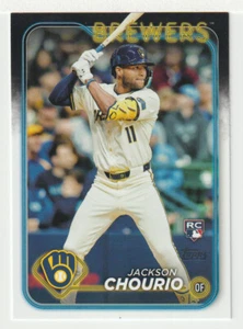 Jackson Chourio RC - Milwaukee - Variation (Baseball Card) 2024 Topps # 698 Mint - Picture 1 of 1