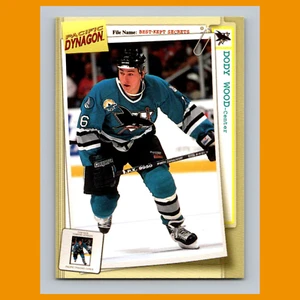 Dody Wood #87 1997 Pacific Dynagon Best Kept Secrets San Jose Sharks Hockeykarte - Bild 1 von 3