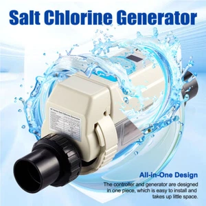 Sistema clorinatore acqua salata 26000 galloni per generatore di cloro piscina interrata - Foto 1 di 14