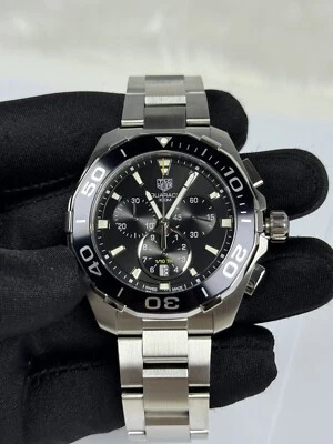 Tag Heuer Aquaracer Quartz Watch 43mm - CAY111A.BA0927 - Image 1 of 4