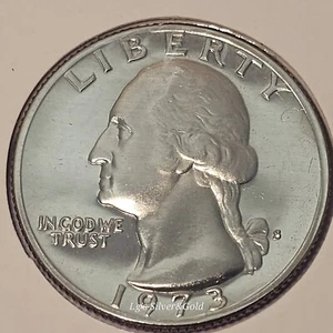 1973 S Washington Quarter CLAD PROOF BU - Picture 1 of 2