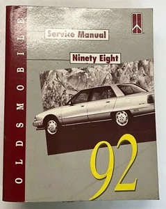 1992 Oldsmobile Ninety Eight Factory Service Manual GM Shop Manual 98 Repair - Foto 1 di 5