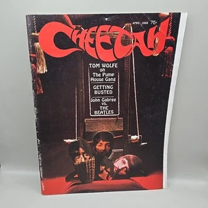 Vintage April 1968 Cheetah Magazine- Tom Wolfe On Pump House Gang, The Beatles - Foto 1 di 4