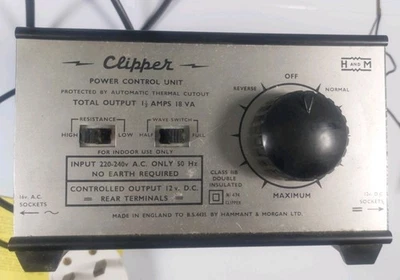 H&M Clipper Model Railway Power Control Unit - Image 1 of 4