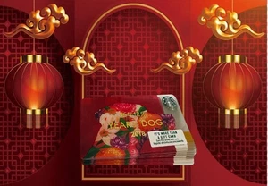 Year Of The Dog 2018 Starbucks Card Lot of 10 Gift Cards Pin Intact! Kostenloser Versand! - Bild 1 von 2