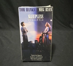 New Sealed VHS Tape: Sleepless In Seattle - Tom Hanks And Meg Ryan - Picture 1 of 12