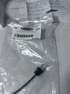 BANNER L08FP PHOTOELECTRIC SENSOR FIBER OPPOSED M8 THREADED LENS - Picture 1 of 4