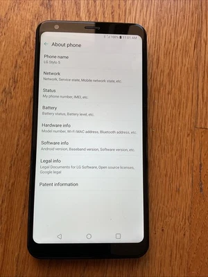LG Stylo 5 - 32 GB - Preto (TracFone) - Imagem 1 de 4