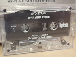 Syd Straw – War And Peace Cassette Tape Advance Promo 1996 - Picture 1 of 2