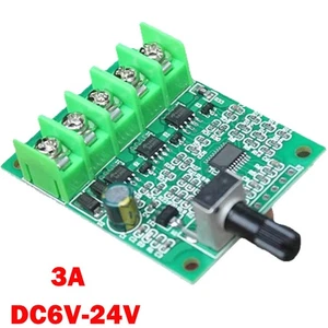 Controlador de velocidad del motor sin escobillas trifásico DC 6V-24V placa de control de accionamiento del motor NUEVO - Imagen 1 de 13