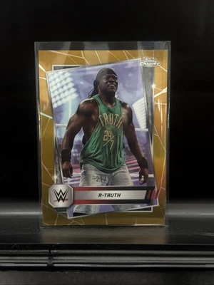 2025 Topps Chrome WWE - R-Truth #97 Gold Refractor /50 - Image 1 of 3
