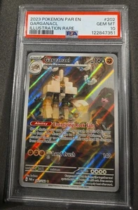 Pokemon Karte Garganacl Illustration Rare 2022 Paradox Rift Graded PSA 10 GEM MINT - Bild 1 von 3