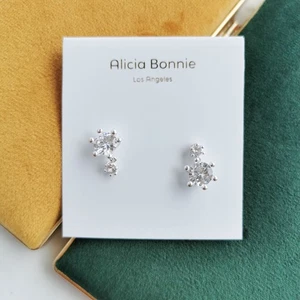 Alicia Bonnie Ohrringe Silber Echo - Bild 1 von 4