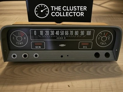 1960-1963 Chevrolet Chevy truck C10 gauge cluster instrument panel speedometer - Image 1 of 4