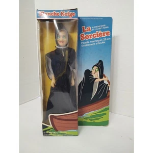 Seltene 1986 Walt Disney La Sorciere Blanche Neige Puppe in Box Schneewittchen - Bild 1 von 7