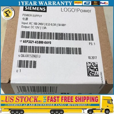 6EP3321-6SB00-0AY0 1PCS NEW SIEMENS LOGO! POWER SUPPLY 6EP3321-6SB00-0AY0 # - Image 1 of 3
