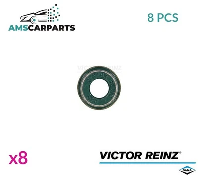 VALVE STEM SEAL SET 70-26058-00 VICTOR REINZ 8PCS NEW OE REPLACEMENT - Image 1 of 4
