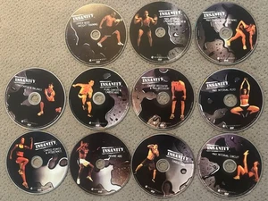 Insanity Cardio Workout Beachbody 11 Disc DVD Set (nur Disks) - Bild 1 von 1