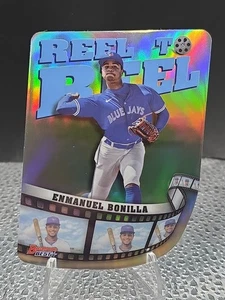 2023 Bowman's Best - Reel to Reel Die-Cuts Enmanuel Bonilla #RR-29 (RC) - Picture 1 of 2