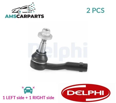 TRACK ROD END RACK END PAIR FRONT TA3887 DELPHI 2PCS NEW OE REPLACEMENT - Image 1 of 4