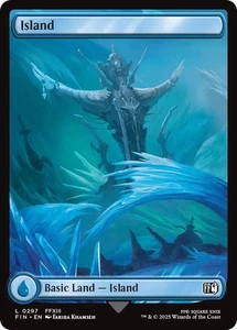 Island (0297) Final Fantasy Foil - Picture 1 of 1