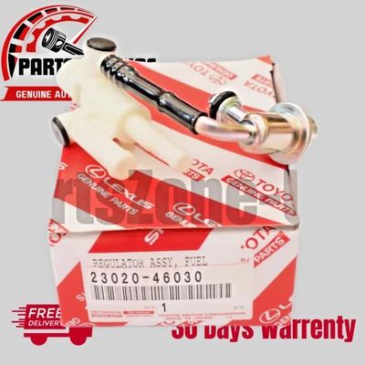 23020-46030 Lexus LS430 IS300 GS430 UCF30 Regulador de presión de combustible genuino OEM Foto 1 de 2