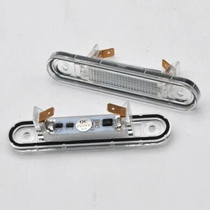 2PCS White-LED License Plate Light Set For Mercedes E W124,W201,W202 Models Part - Picture 1 of 6