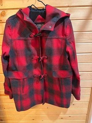 Womens Pendleton Buffalo Check Duffle Coat - Image 1 of 4