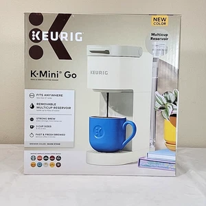 Keurig K-Mini Single-Serve Coffee Maker Warm Stone - Brand New In Box White G89 - Picture 1 of 6