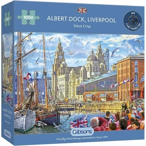 GIBSONS Puzzle Albert Dock, Liverpool 1000 Teile - Bild 1 von 2