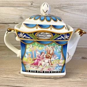 Sadler A Midsummer Nights Dream Teekanne Made In England Staffordshire Shakspeare - Bild 1 von 8