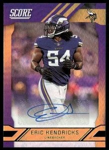 2019 Panini Score Eric Hendricks Refractor AUTO Minnesota Vikings - Bild 1 von 4