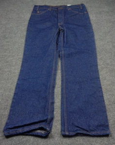Jeans vintage anni 90 Levi’s 517 arancione tab uomo 36x30 lavaggio scuro bootcut USA Saddleman - Foto 1 di 16