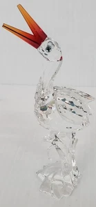 Swarovski Kristall Storch Figur top ohne Chips Vogel Glas Baby Figur 4A8 - Bild 1 von 6