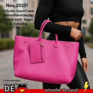 Stilvolle SuperCapa Damenhandtasche Groß Vegan & Vielseitig - Bild 1 von 10
