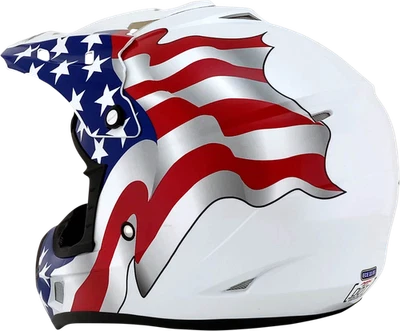 Casco AFX Fits FX-17 - Bandera - Blanco - 4XL 0110-7634 Foto 1 de 4