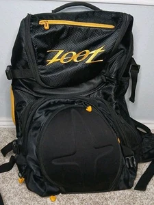 Zoots Ultra Tri Bag Black Backpack Triathlon Cycling Swimming Carry On Luggage - Picture 1 of 9