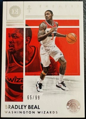 2017-18 Panini Encased /99 Bradley Beal #90 - Image 1 of 2