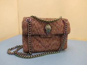 Kurt Geiger Tweed Crossbody Umhängetasche - Bild 1 von 12