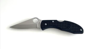 Spyderco C11PBK Delica Folding Knife Gen-1 Integral Thick Clip Japan 1995-1998 - Picture 1 of 17