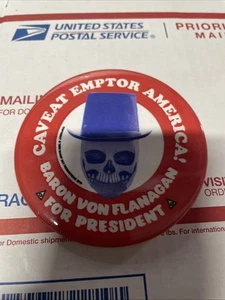 Tell Em Steve Dave Baron Von Flanagan Pin - Picture 1 of 2