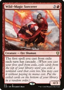 ~1x Wild-Magic Sorcerer x1 ~NM~ CLB Magic the Gathering MtG~ - Picture 1 of 1