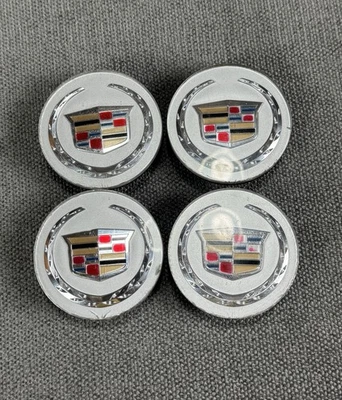 Cadillac CTS DTS SRX STS XLR ATS 2004-2016 juego de 4 tapas centrales # 9597375 S3 Foto 1 de 4