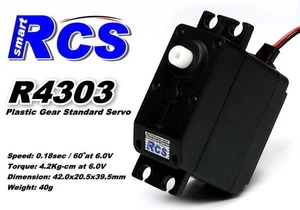 2x RCS Model R4303 RC High Speed & Torque R/C Hobby Standard Servo CA139 - Picture 1 of 1