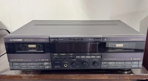 Pioneer CT-W910R Stereo Dual Double Cassette Deck Player Japan - Picture 1 of 9